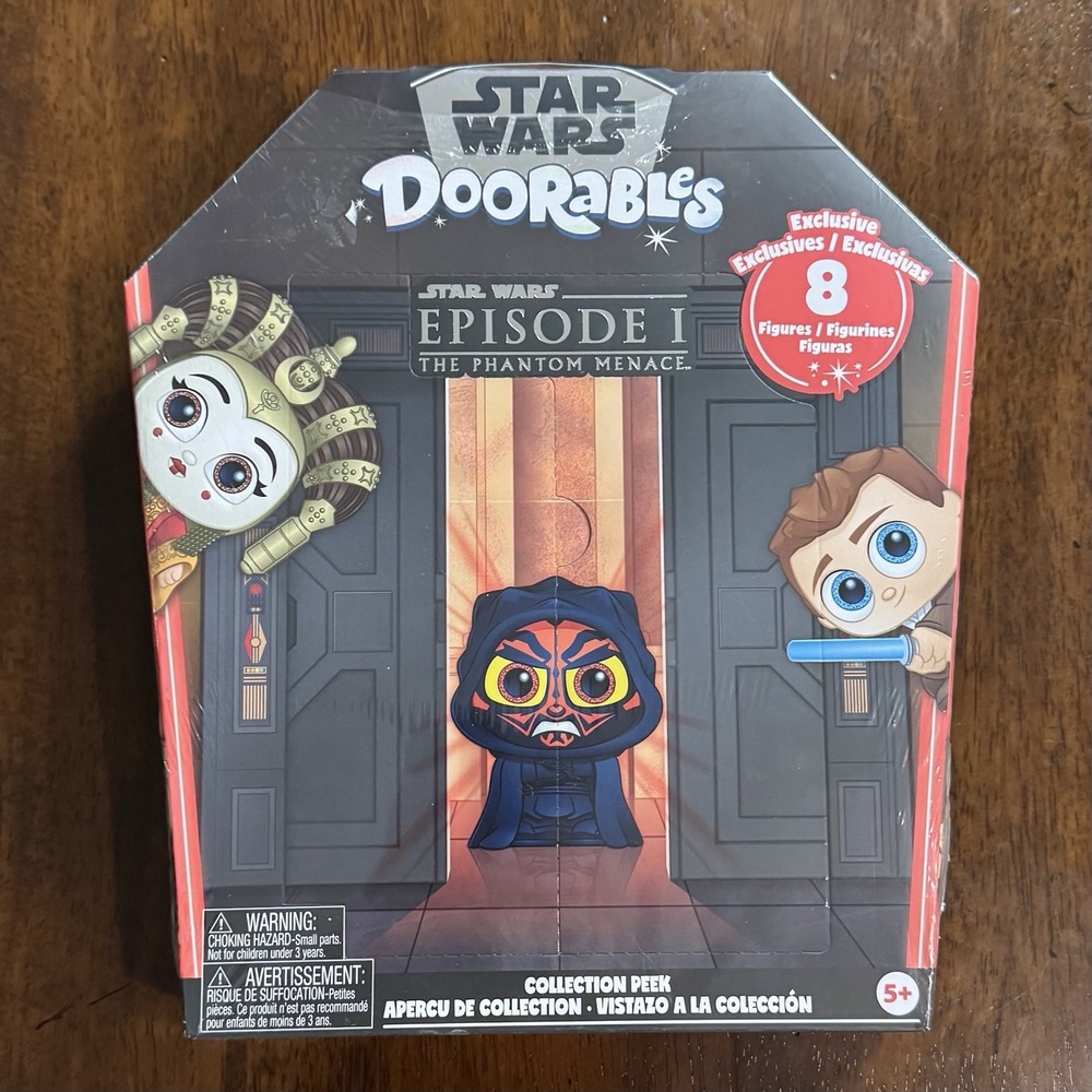 Disney Doorables Star Wars Phantom Menace Episode I Collection Peek 8 Figures